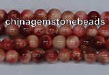 CMJ554 15.5 inches 4mm round rainbow jade beads wholesale