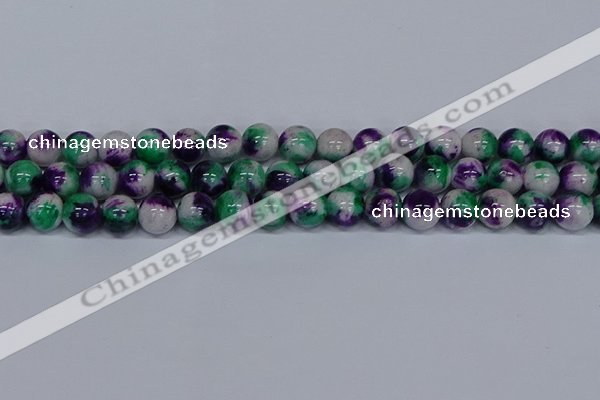 CMJ600 15.5 inches 12mm round rainbow jade beads wholesale