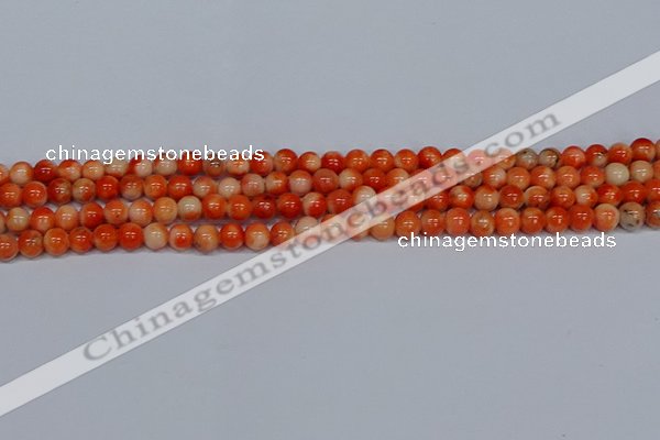 CMJ604 15.5 inches 6mm round rainbow jade beads wholesale