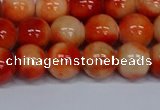 CMJ606 15.5 inches 10mm round rainbow jade beads wholesale