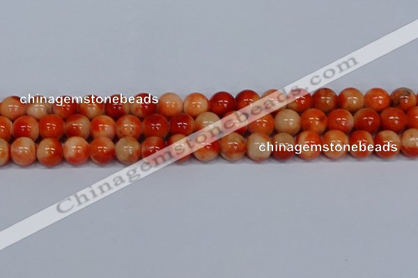 CMJ607 15.5 inches 12mm round rainbow jade beads wholesale