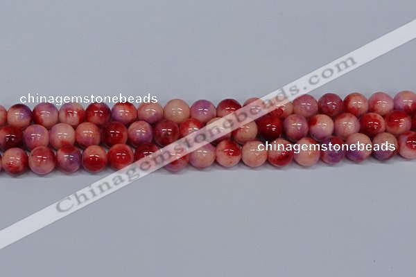 CMJ621 15.5 inches 12mm round rainbow jade beads wholesale