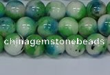 CMJ627 15.5 inches 10mm round rainbow jade beads wholesale