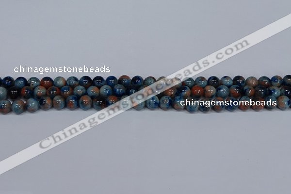 CMJ633 15.5 inches 8mm round rainbow jade beads wholesale