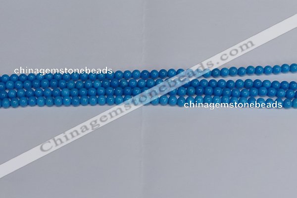 CMJ64 15.5 inches 4mm round Mashan jade beads wholesale