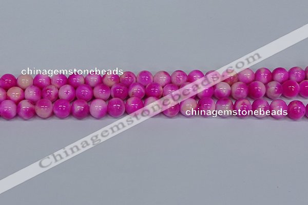 CMJ641 15.5 inches 10mm round rainbow jade beads wholesale