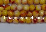 CMJ646 15.5 inches 6mm round rainbow jade beads wholesale