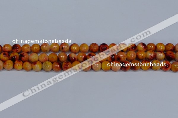 CMJ648 15.5 inches 10mm round rainbow jade beads wholesale