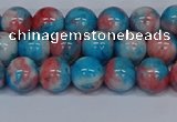 CMJ661 15.5 inches 8mm round rainbow jade beads wholesale