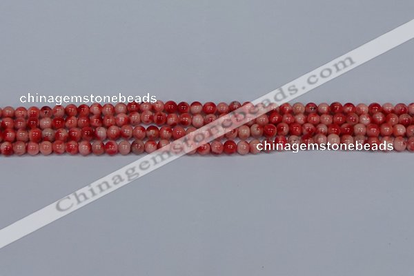 CMJ680 15.5 inches 4mm round rainbow jade beads wholesale