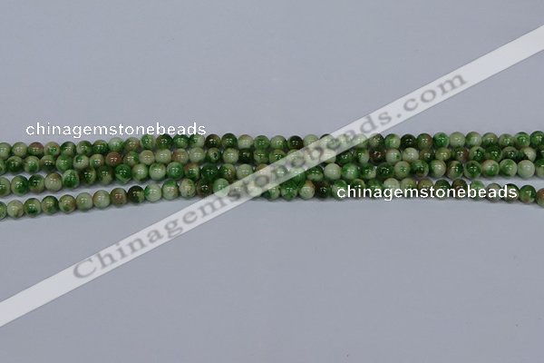 CMJ701 15.5 inches 4mm round rainbow jade beads wholesale