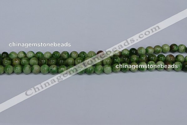 CMJ703 15.5 inches 8mm round rainbow jade beads wholesale