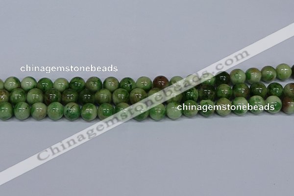 CMJ704 15.5 inches 10mm round rainbow jade beads wholesale