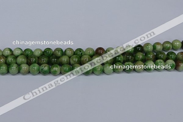 CMJ704 15.5 inches 10mm round rainbow jade beads wholesale