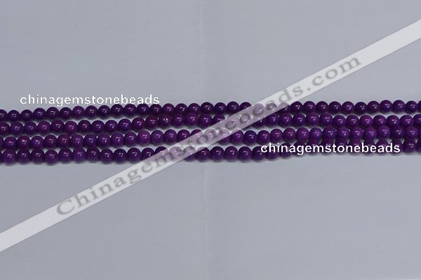 CMJ71 15.5 inches 4mm round Mashan jade beads wholesale