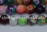 CMJ753 15.5 inches 10mm round rainbow jade beads wholesale