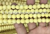 CMJ807 15.5 inches 8mm round matte Mashan jade beads wholesale