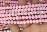 CMJ821 15.5 inches 6mm round matte Mashan jade beads wholesale