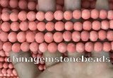 CMJ827 15.5 inches 8mm round matte Mashan jade beads wholesale