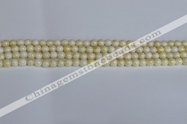 CMJ900 15.5 inches 4mm round Mashan jade beads wholesale