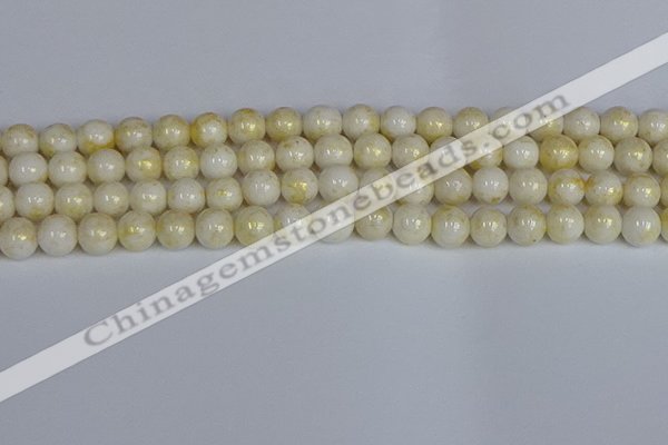 CMJ901 15.5 inches 6mm round Mashan jade beads wholesale