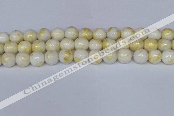 CMJ904 15.5 inches 12mm round Mashan jade beads wholesale