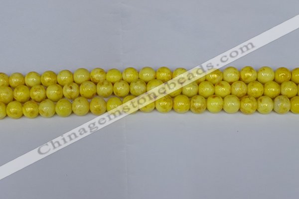 CMJ906 15.5 inches 6mm round Mashan jade beads wholesale