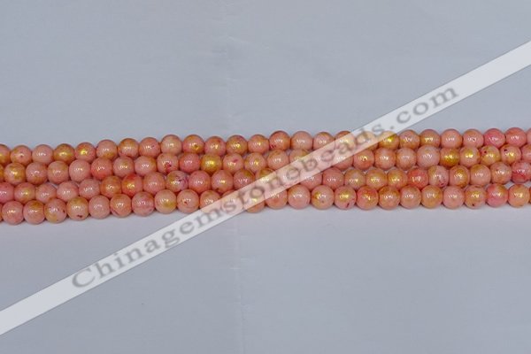 CMJ910 15.5 inches 4mm round Mashan jade beads wholesale