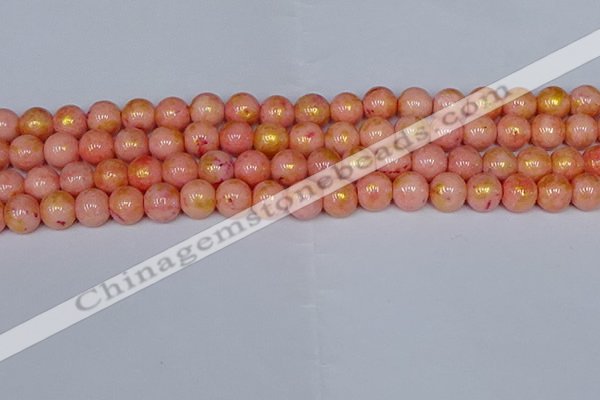 CMJ911 15.5 inches 6mm round Mashan jade beads wholesale