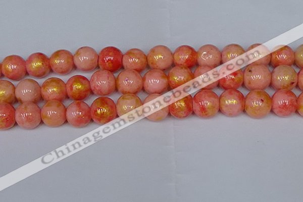 CMJ914 15.5 inches 12mm round Mashan jade beads wholesale