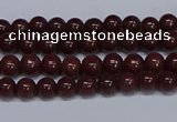 CMJ92 15.5 inches 4mm round Mashan jade beads wholesale