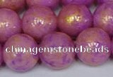 CMJ924 15.5 inches 12mm round Mashan jade beads wholesale