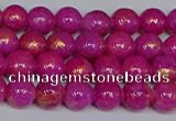 CMJ925 15.5 inches 4mm round Mashan jade beads wholesale