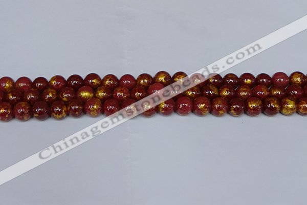 CMJ946 15.5 inches 6mm round Mashan jade beads wholesale