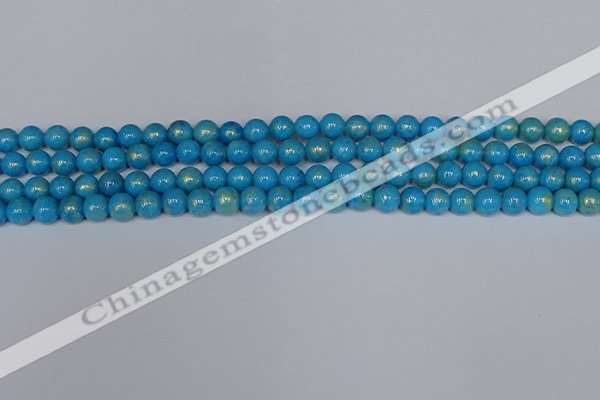 CMJ950 15.5 inches 4mm round Mashan jade beads wholesale