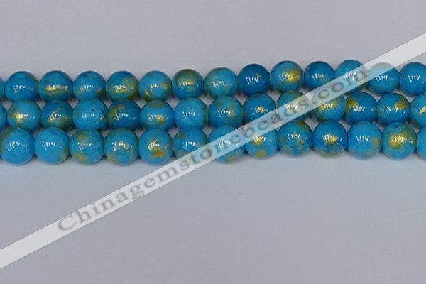 CMJ954 15.5 inches 12mm round Mashan jade beads wholesale