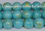 CMJ966 15.5 inches 6mm round Mashan jade beads wholesale