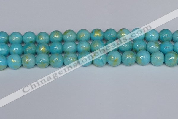 CMJ968 15.5 inches 10mm round Mashan jade beads wholesale
