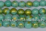 CMJ970 15.5 inches 4mm round Mashan jade beads wholesale