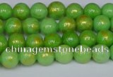 CMJ975 15.5 inches 4mm round Mashan jade beads wholesale