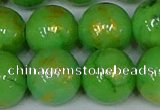 CMJ979 15.5 inches 12mm round Mashan jade beads wholesale