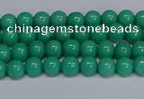 CMJ99 15.5 inches 4mm round Mashan jade beads wholesale