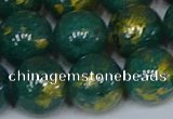 CMJ994 15.5 inches 12mm round Mashan jade beads wholesale