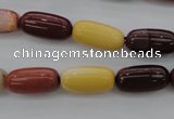 CMK125 15.5 inches 8*16mm drum mookaite beads wholesale