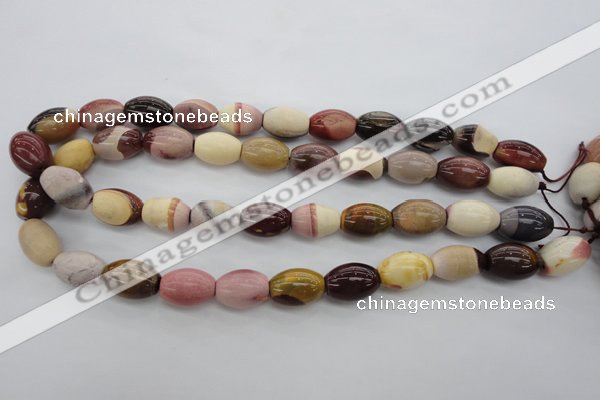 CMK128 15.5 inches 13*18mm rice mookaite beads wholesale