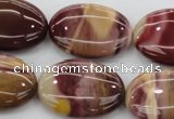 CMK143 15.5 inches 22*30mm oval mookaite beads wholesale