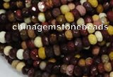 CMK20 15.5 inches 6*8mm faceted rondelle mookaite beads wholesale