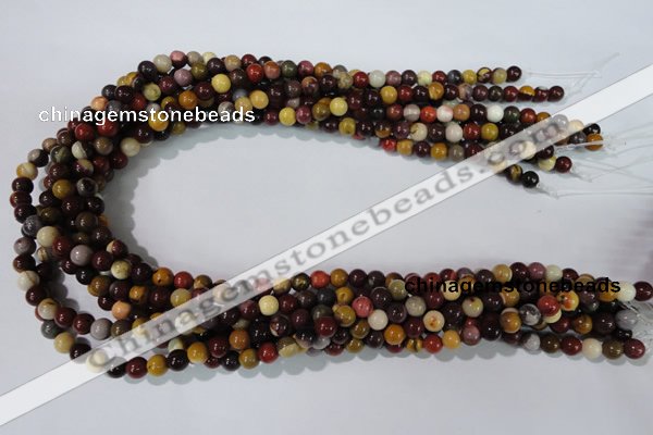 CMK202 15.5 inches 6mm round mookaite gemstone beads wholesale