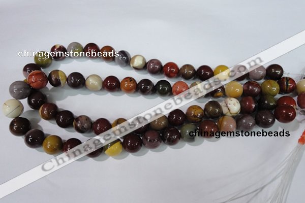 CMK205 15.5 inches 12mm round mookaite gemstone beads wholesale