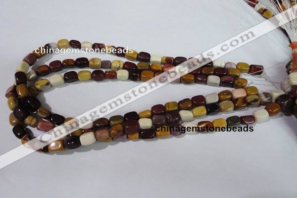 CMK230 15.5 inches 7*10mm nuggets mookaite gemstone beads